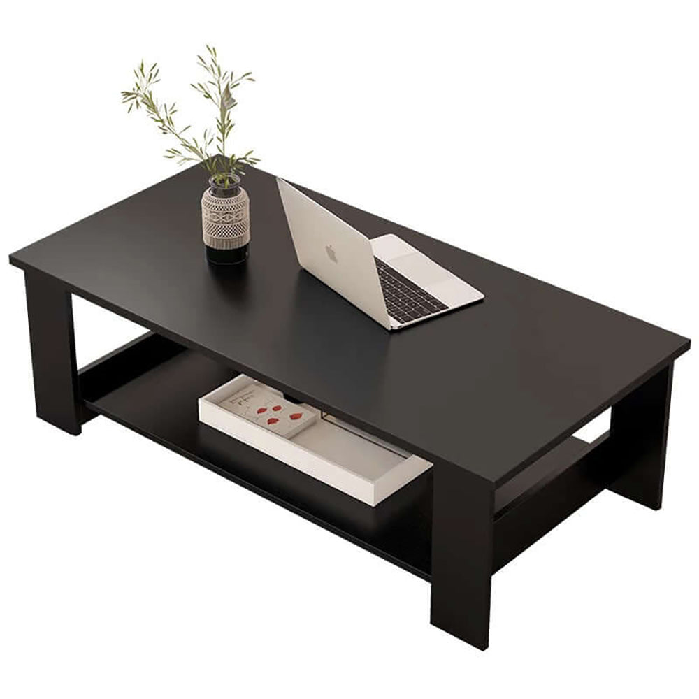 modern black coffee table