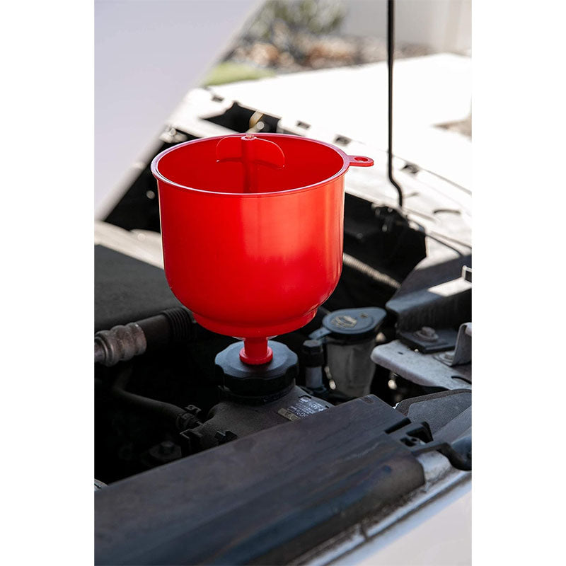 Spill Proof Car Radiator Coolant Filling Funnel Kit