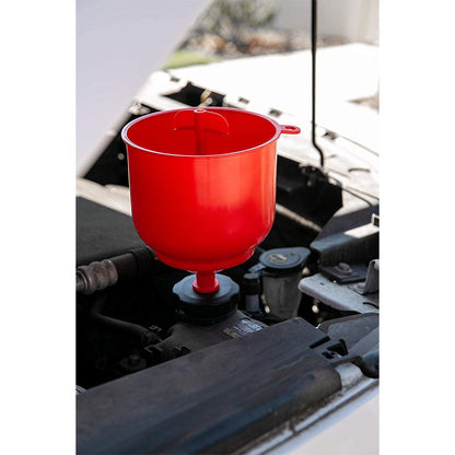 Spill Proof Car Radiator Coolant Filling Funnel Kit