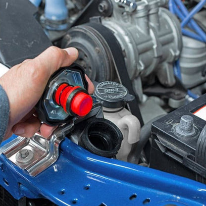 Spill Proof Car Radiator Coolant Filling Funnel Kit