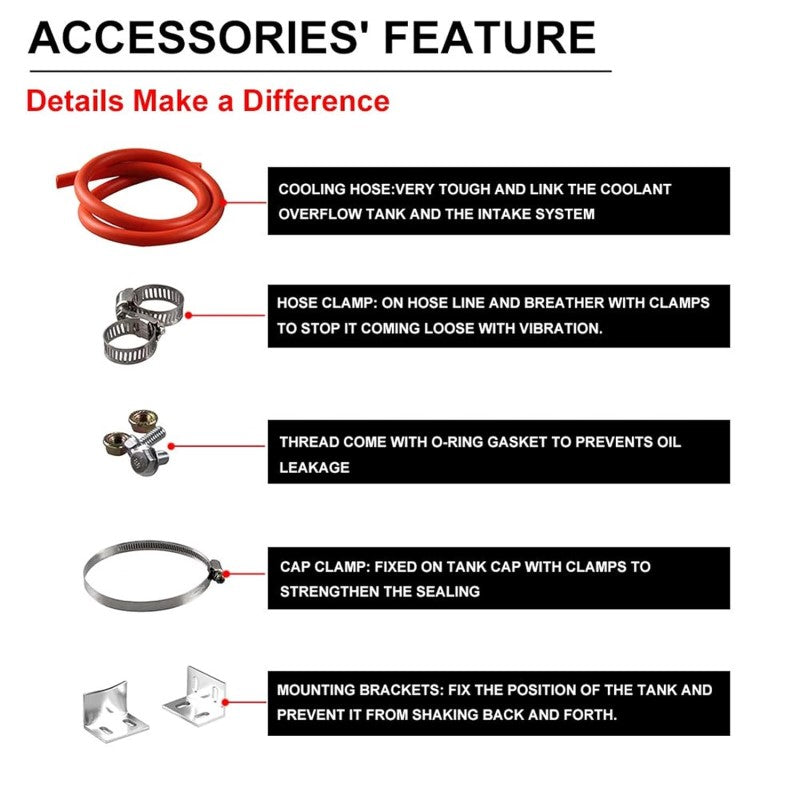 Radiator Coolant Overflow Tank