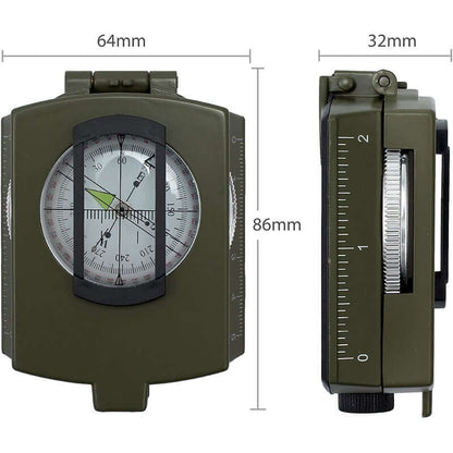 Outdoor hiking compass