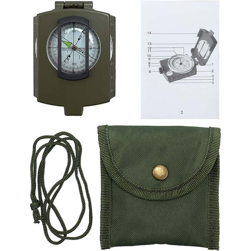 Military style compass