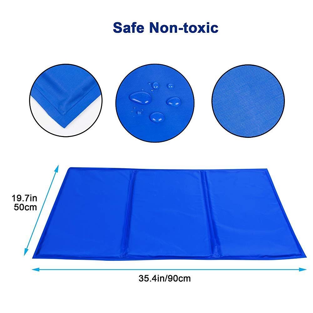 Pet Cooling Mat Pet Cooling Gel Mat Dog Cat Heat Relief Pad - The Shopsite