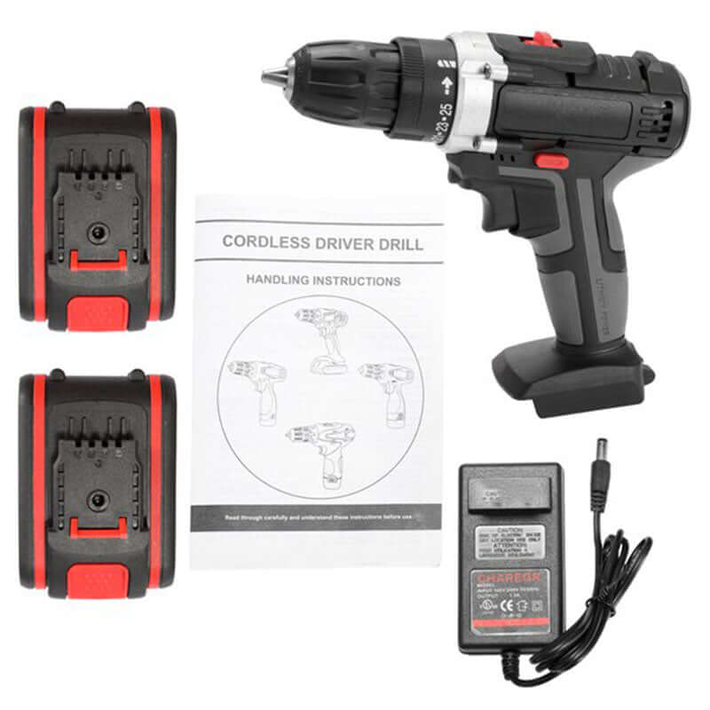 Cordless Drill Electric Screwdriver - The Shopsite