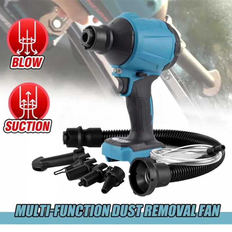 Dust blower with multiple nozzles