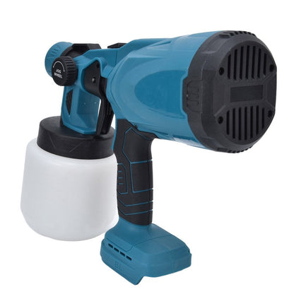 Cordless High Pressure Spray Gun Paint Sprayer Fits Makita 18V Battery
