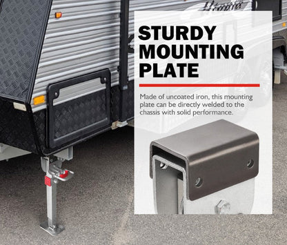 corner steady leg for trailer