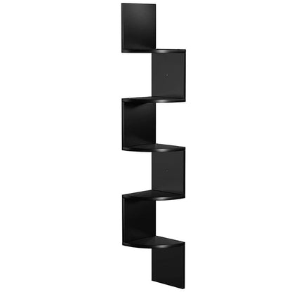 5tier zigzag corner shelf