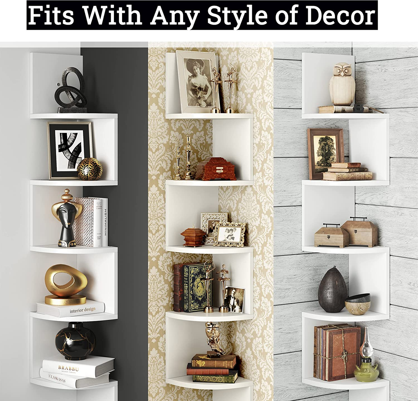 Elegant Bookshelf Stack Book Case Display unit