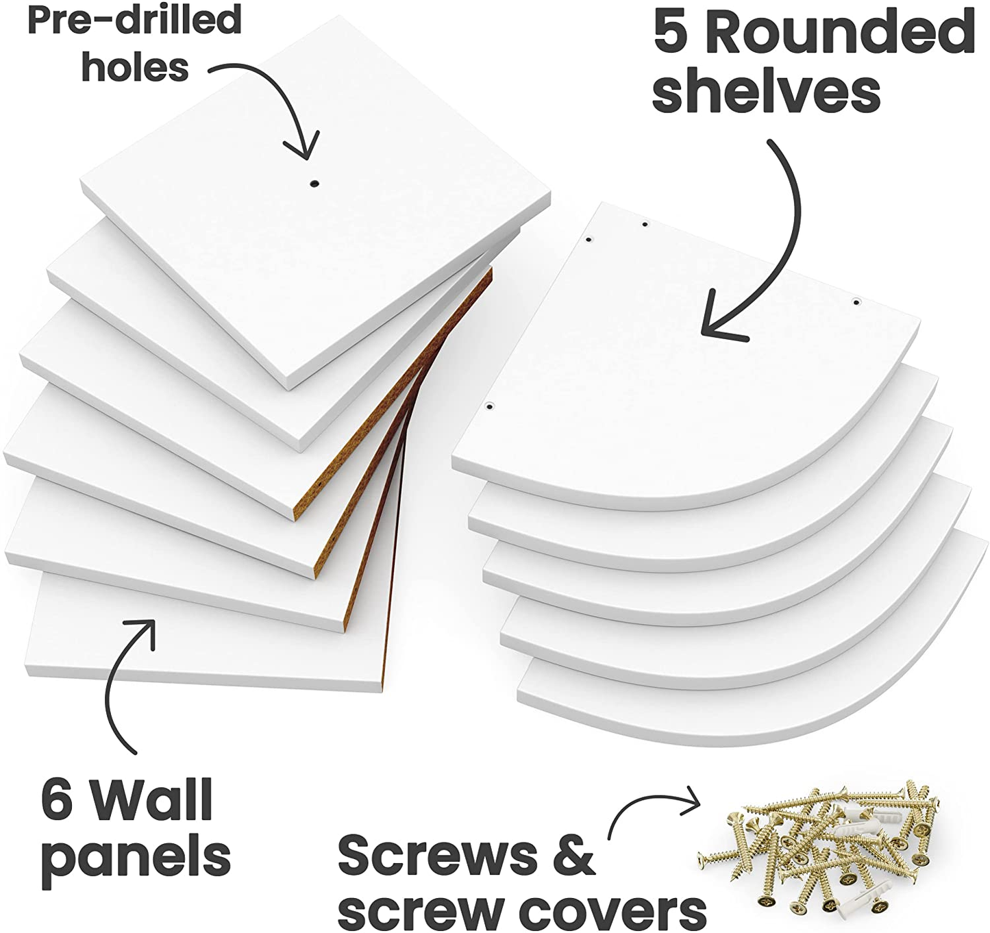Elegant Bookshelf Stack Book Case Display unit