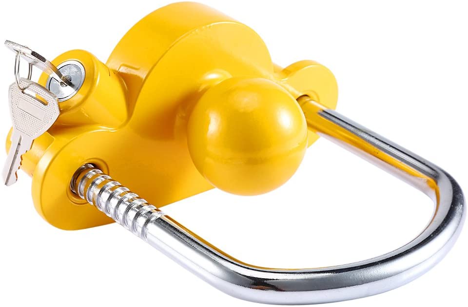 Universal Coupler Hitch Trailer Lock Adjustable Storage - The Shopsite