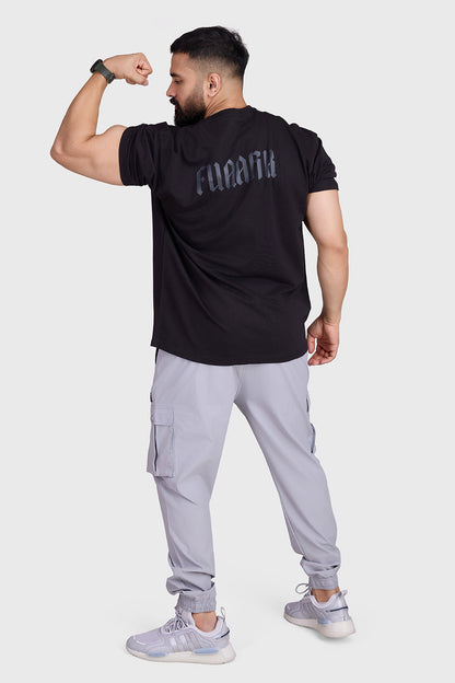 Regime Oversized T-shirts Black