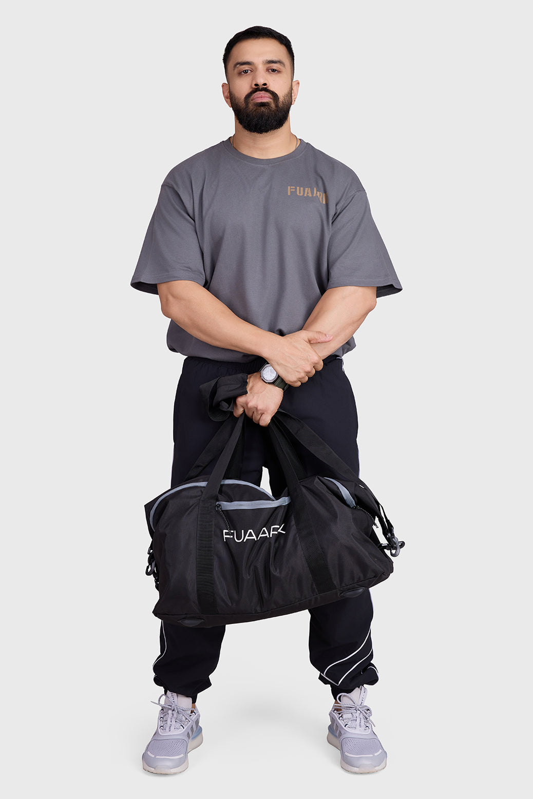 Rage Oversized T-shirts Charcoal