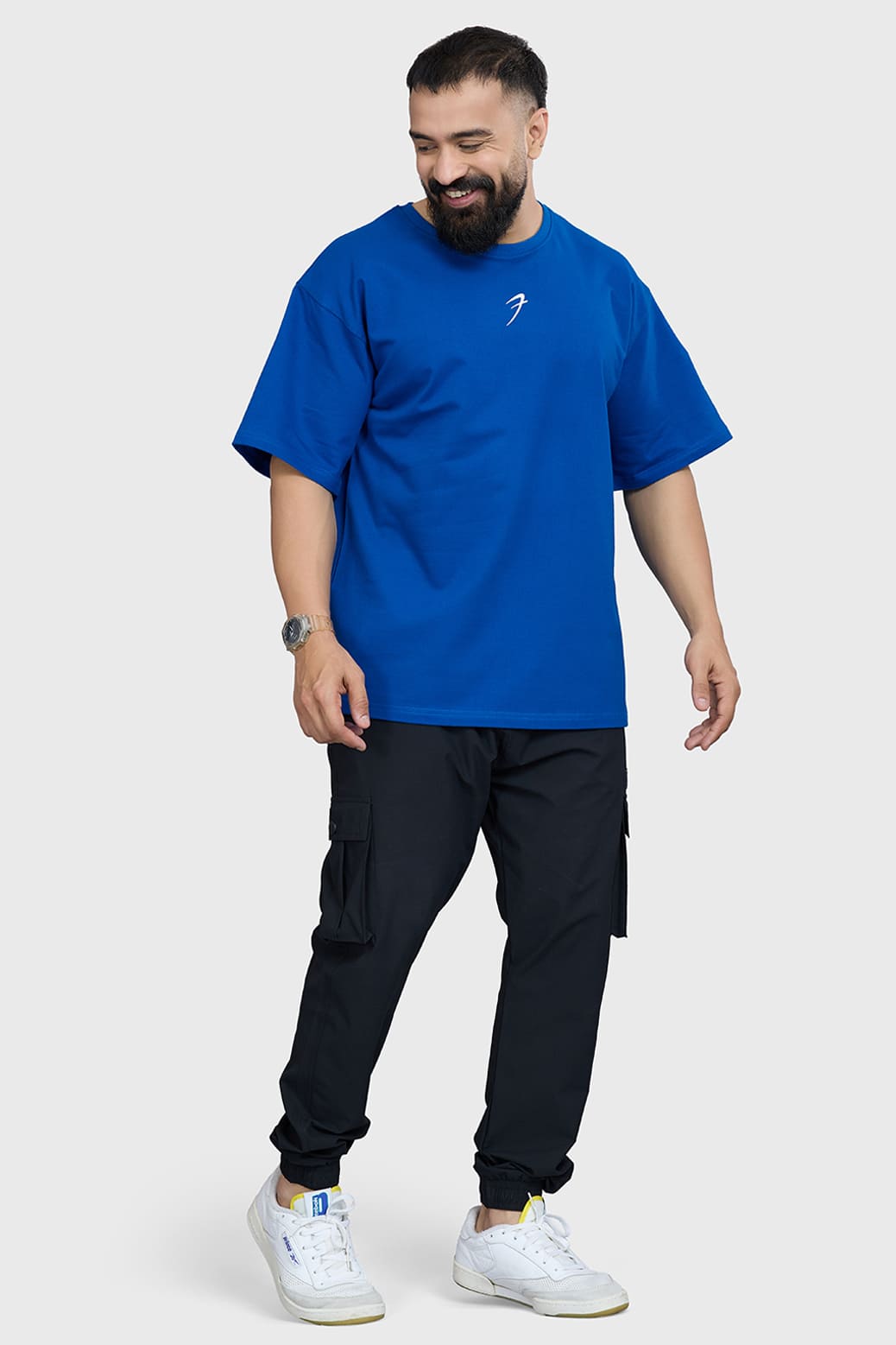 Ignite Oversized T-shirt Royal Blue