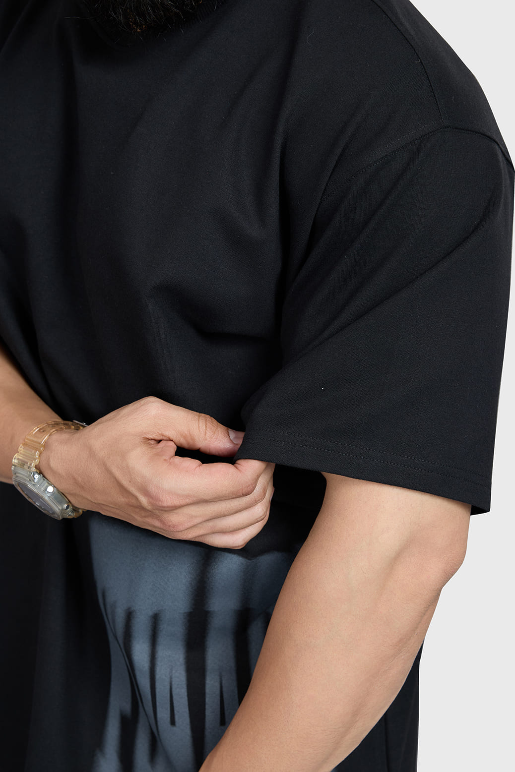 Gorilla Oversized T-shirt Black