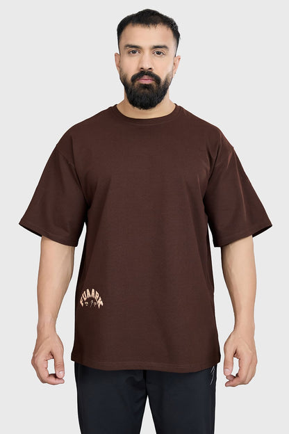 Bull Oversized T-shirt Coffee