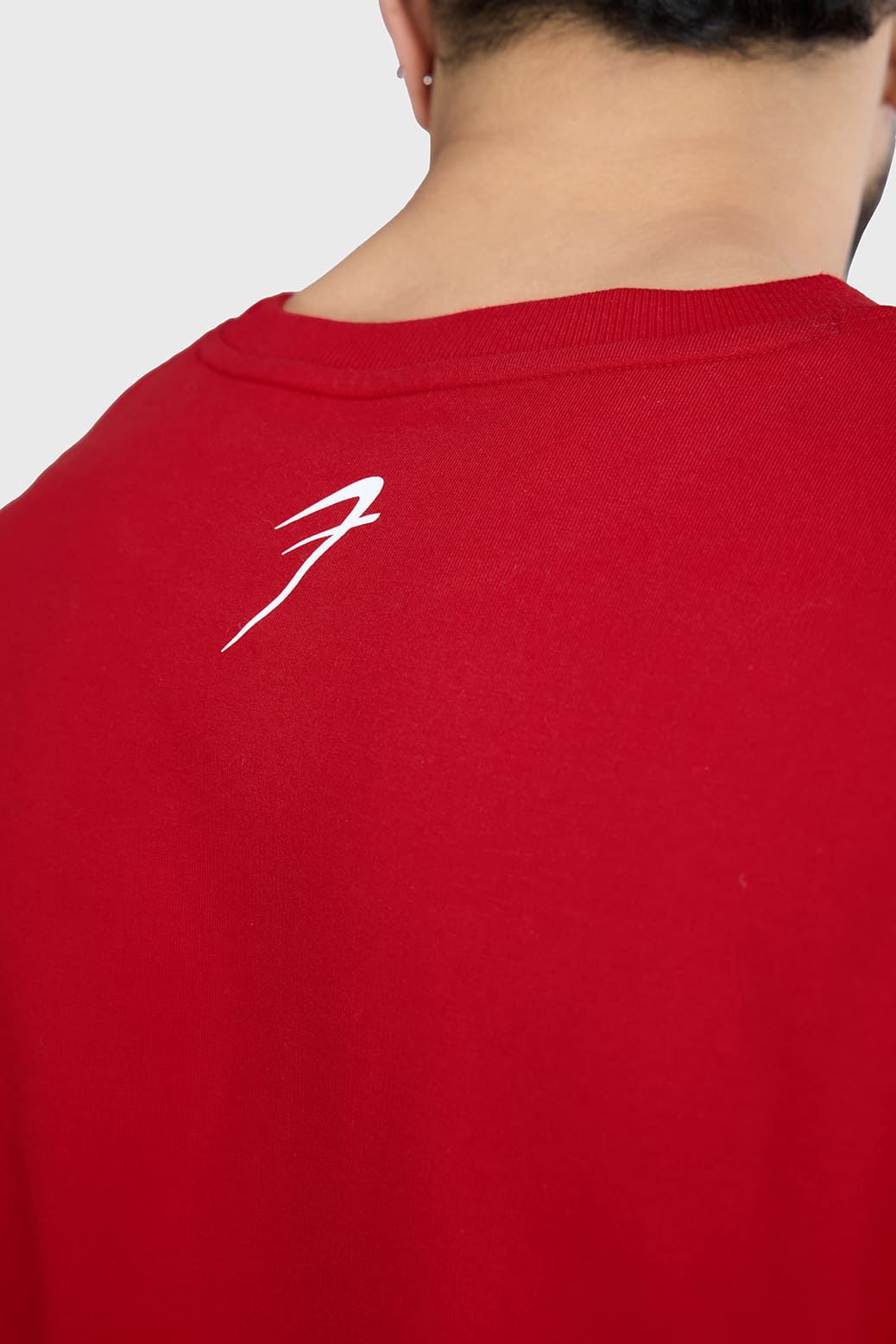 Levitate Oversized T-shirt Red