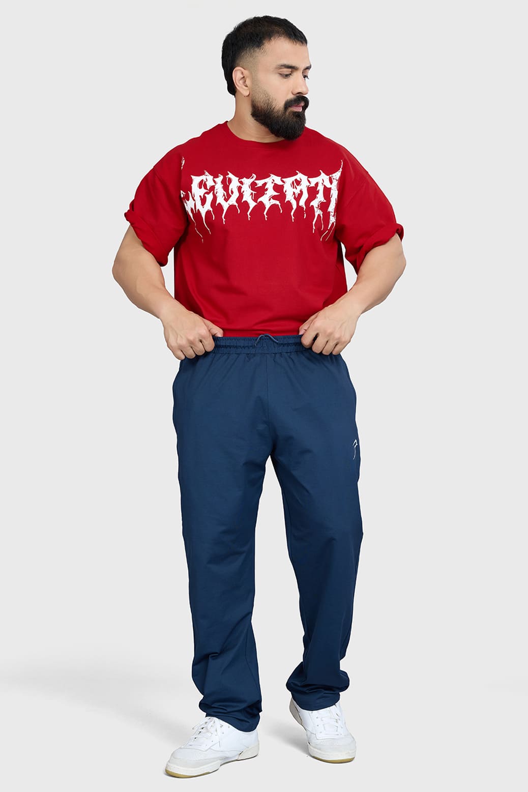 Levitate Oversized T-shirt Red