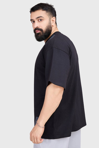 Refined Oversized T-shirt Black