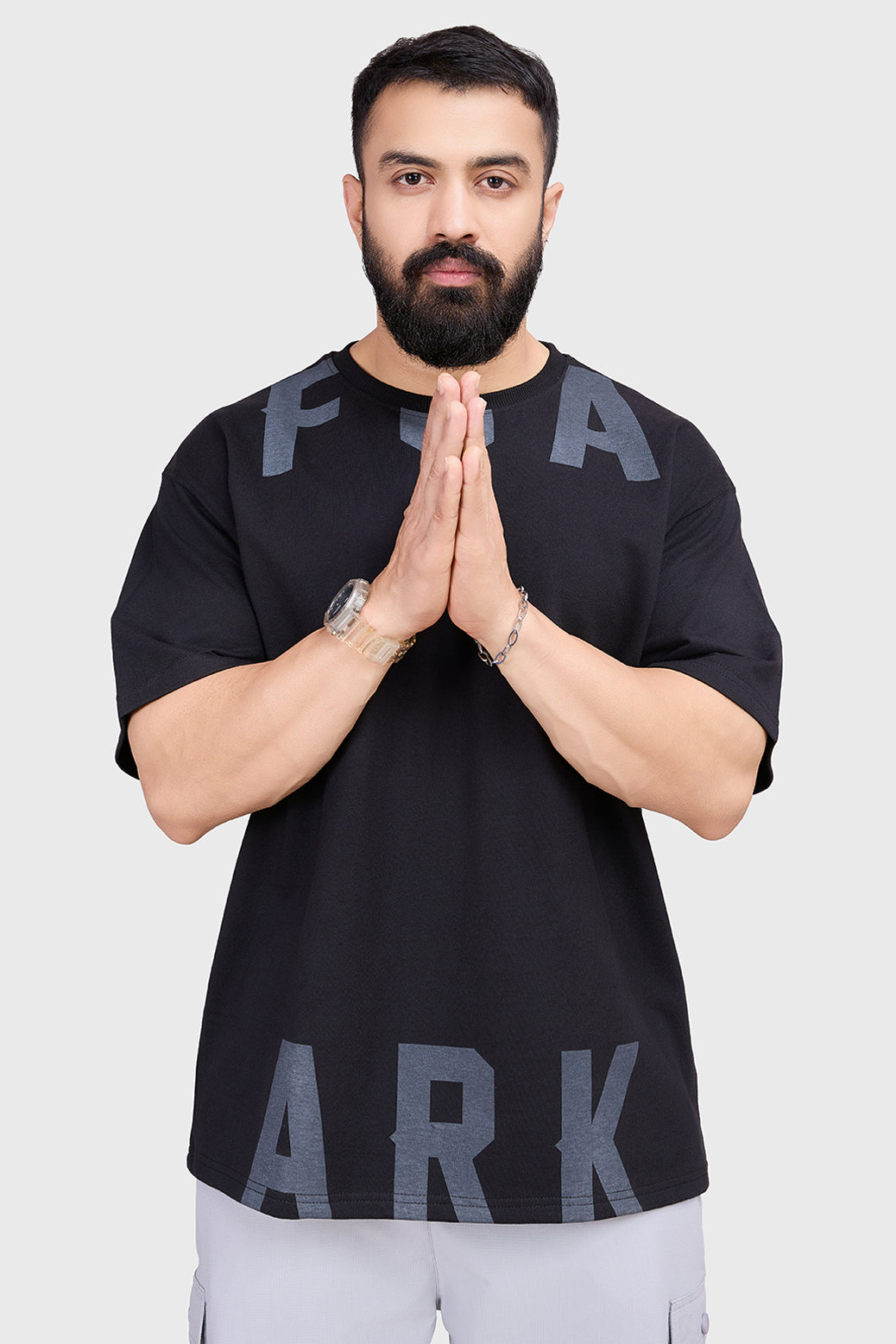 Refined Oversized T-shirt Black