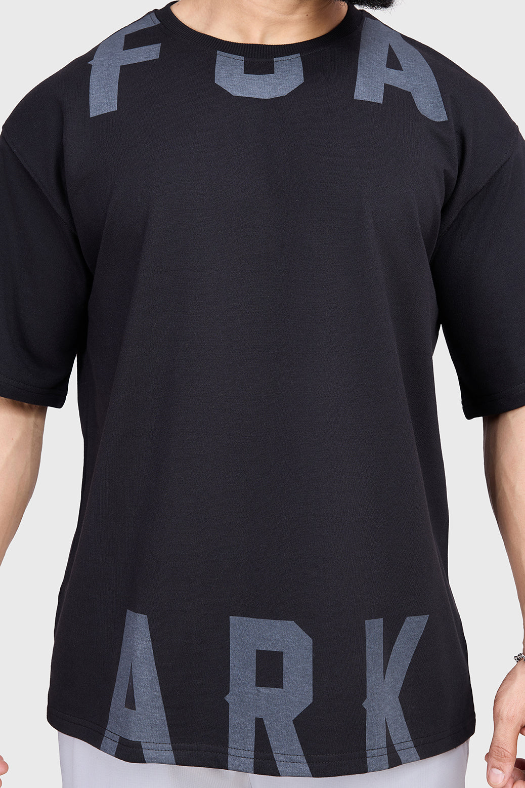 Refined Oversized T-shirt Black