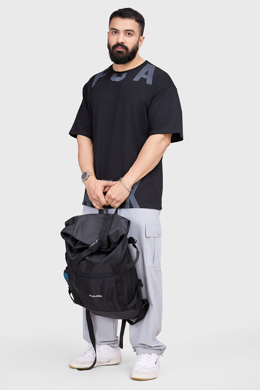 Refined Oversized T-shirt Black