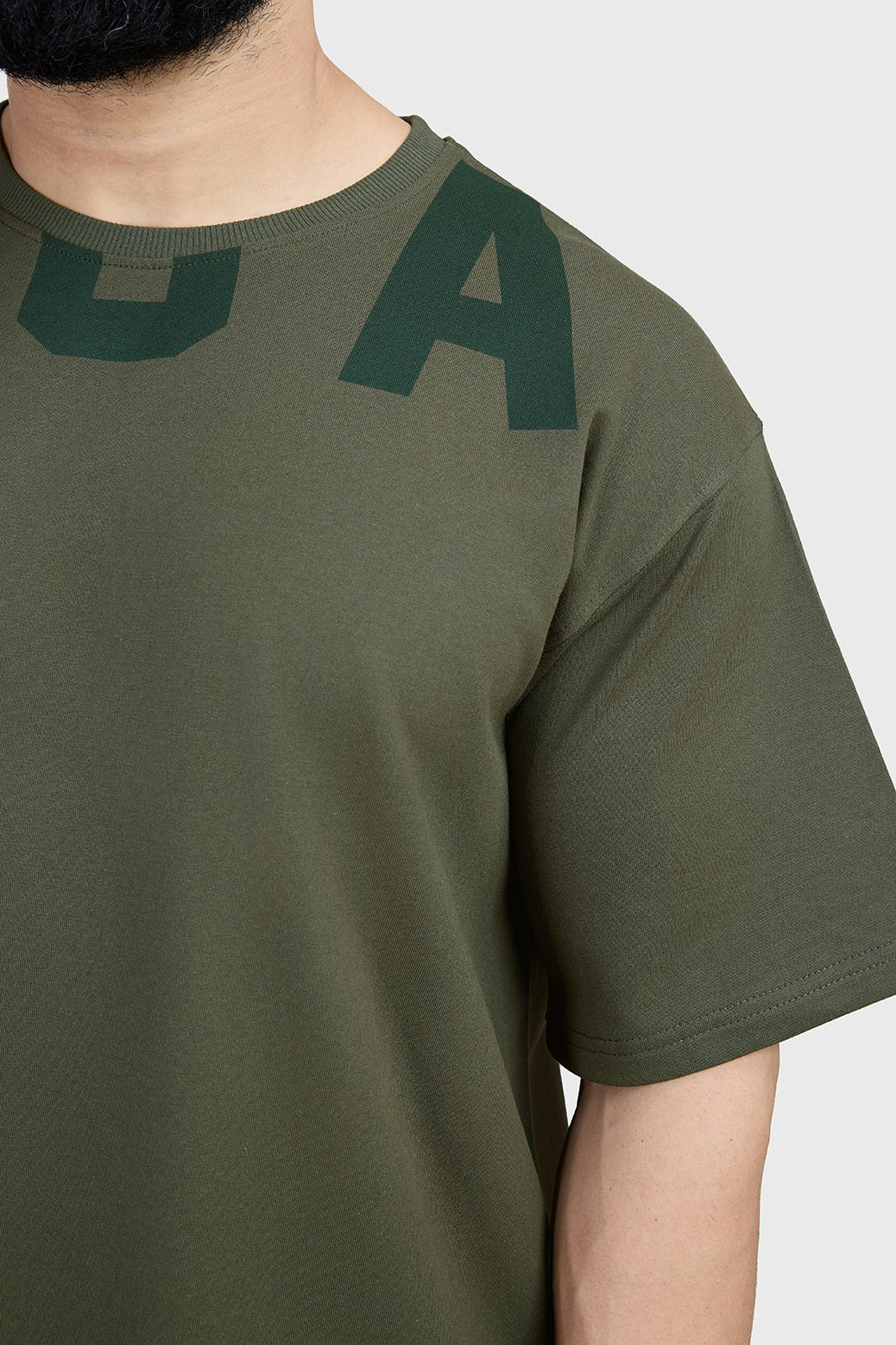 Refined Oversized T-shirt Olive