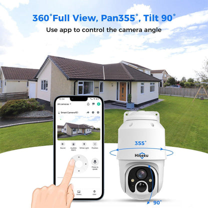 Outdoor waterproof security camera