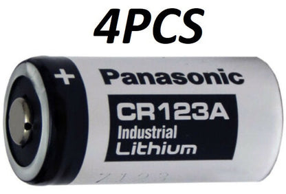 CR123A Panasonic batteries / CR123 4 Pcs