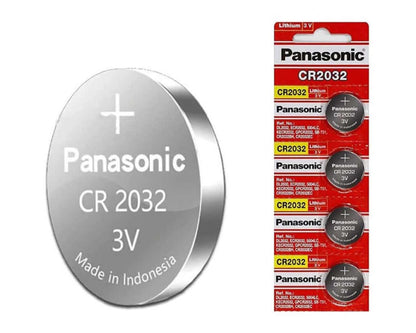 CR2032 coin cell battery close up