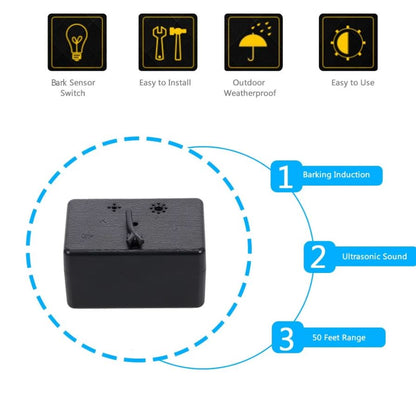 Ultrasonic Anti-Bark Dog Silencer