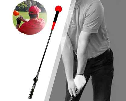 Golf Swing Trainer – Red Golf Swing Trainer for Power & Accuracy