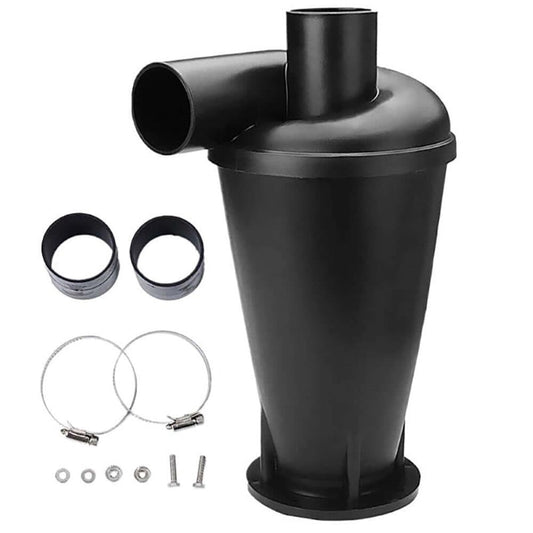turbocharged cyclone dust collector