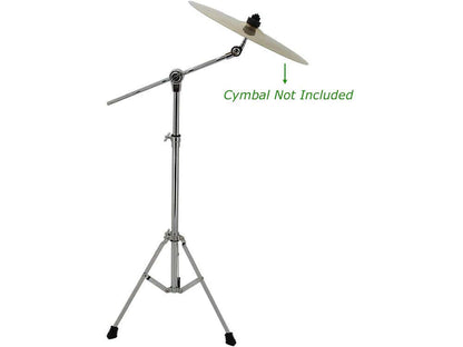 Cymbal stand with rubber feet