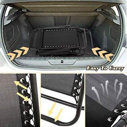 Camping Chair Zero Gravity Reclining Outdoor Garden Beach Chair