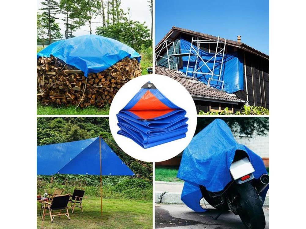 Heavy Duty Tarpaulin Covers Trap 6x6m