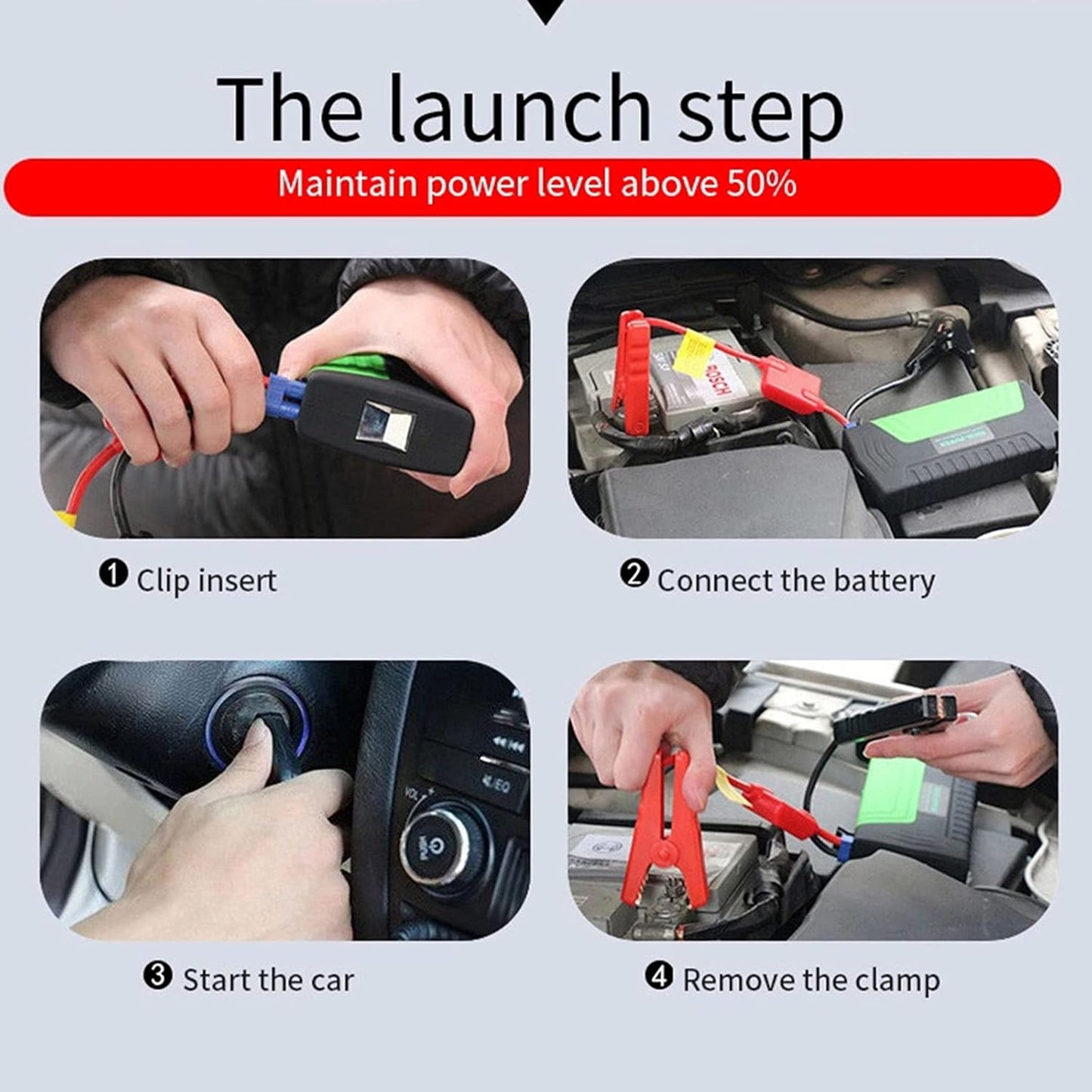 Car Jump Starter Laptop Charger