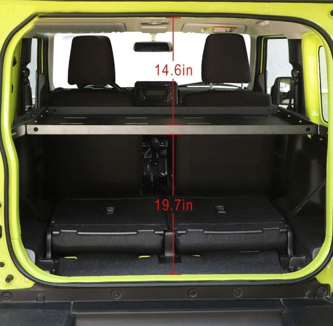 Car Luggage Rack Luggage, Cargo Basket Luggage Rack Fit for Suzuki Jimny JB74 2019 2020 Interior Trunk Shelf Interior Accessories