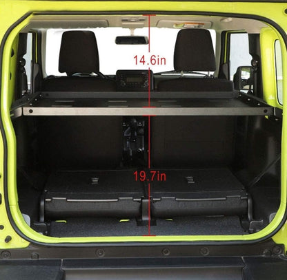Car Luggage Rack Luggage, Cargo Basket Luggage Rack Fit for Suzuki Jimny JB74 2019 2020 Interior Trunk Shelf Interior Accessories
