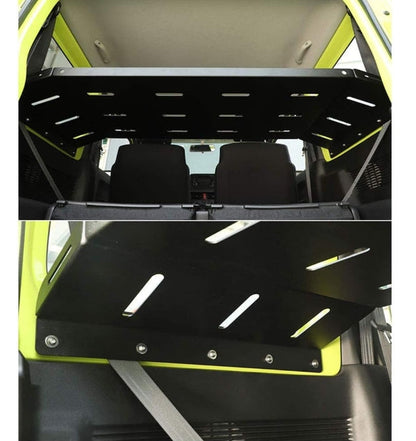 Car Luggage Rack Luggage, Cargo Basket Luggage Rack Fit for Suzuki Jimny JB74 2019 2020 Interior Trunk Shelf Interior Accessories
