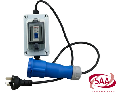 Caravan Extension Cable Adaptor 2m IP67