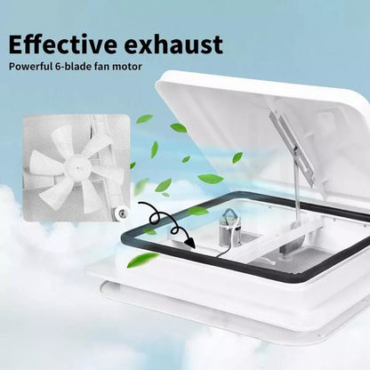 Caravan Roof Vent RV Shower Hatch