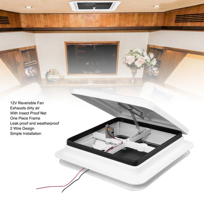 Caravan Roof Vent RV Shower Hatch