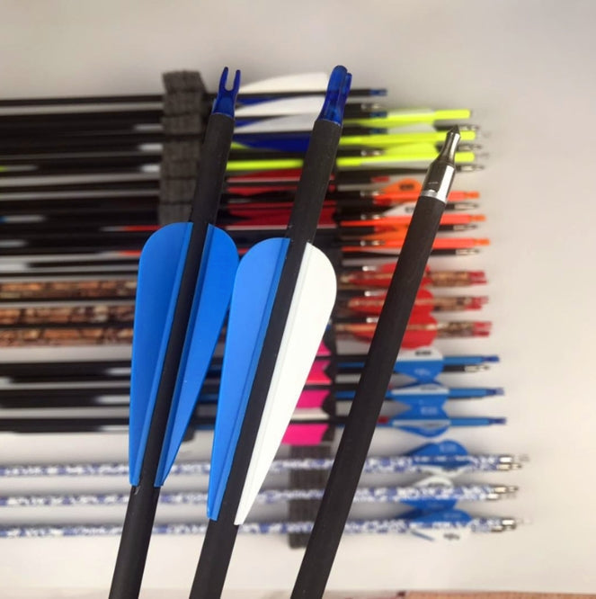 12pcs Hybrid Arrows 31.5 inches for recurve compound bow shootingdiameter 7.8mm