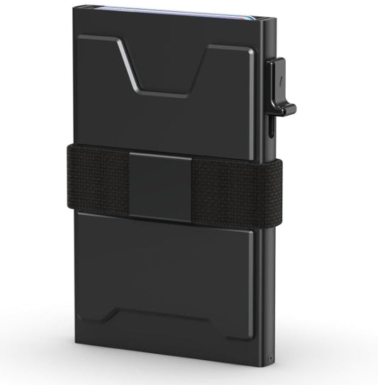 Slim Pop Up Wallet for Men - Minimalist RFID Blocking Credit Card Holder