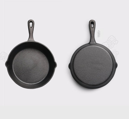 Cast Iron Skillet Pan Frying Egg Pan Kitchen Cookware