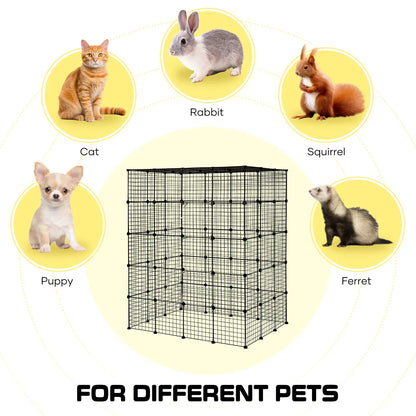 Cat Cage DIY Enclosure Pet Crate Rabbit Hutch Pet Playpen