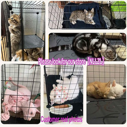 Cat Cage DIY Enclosure Pet Crate Rabbit Hutch Pet Playpen