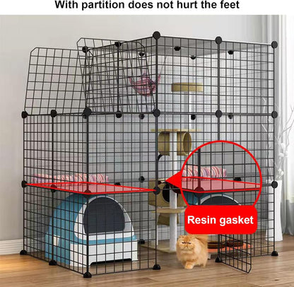 Cat Cage DIY Enclosure Pet Crate Rabbit Hutch Pet Playpen